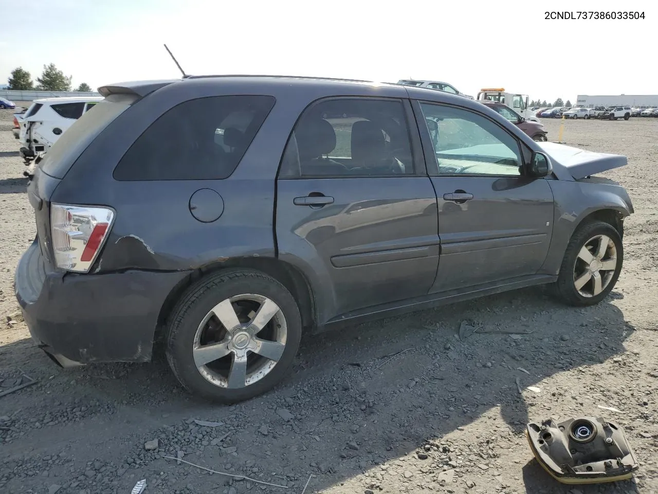 2008 Chevrolet Equinox Sport VIN: 2CNDL737386033504 Lot: 68738104