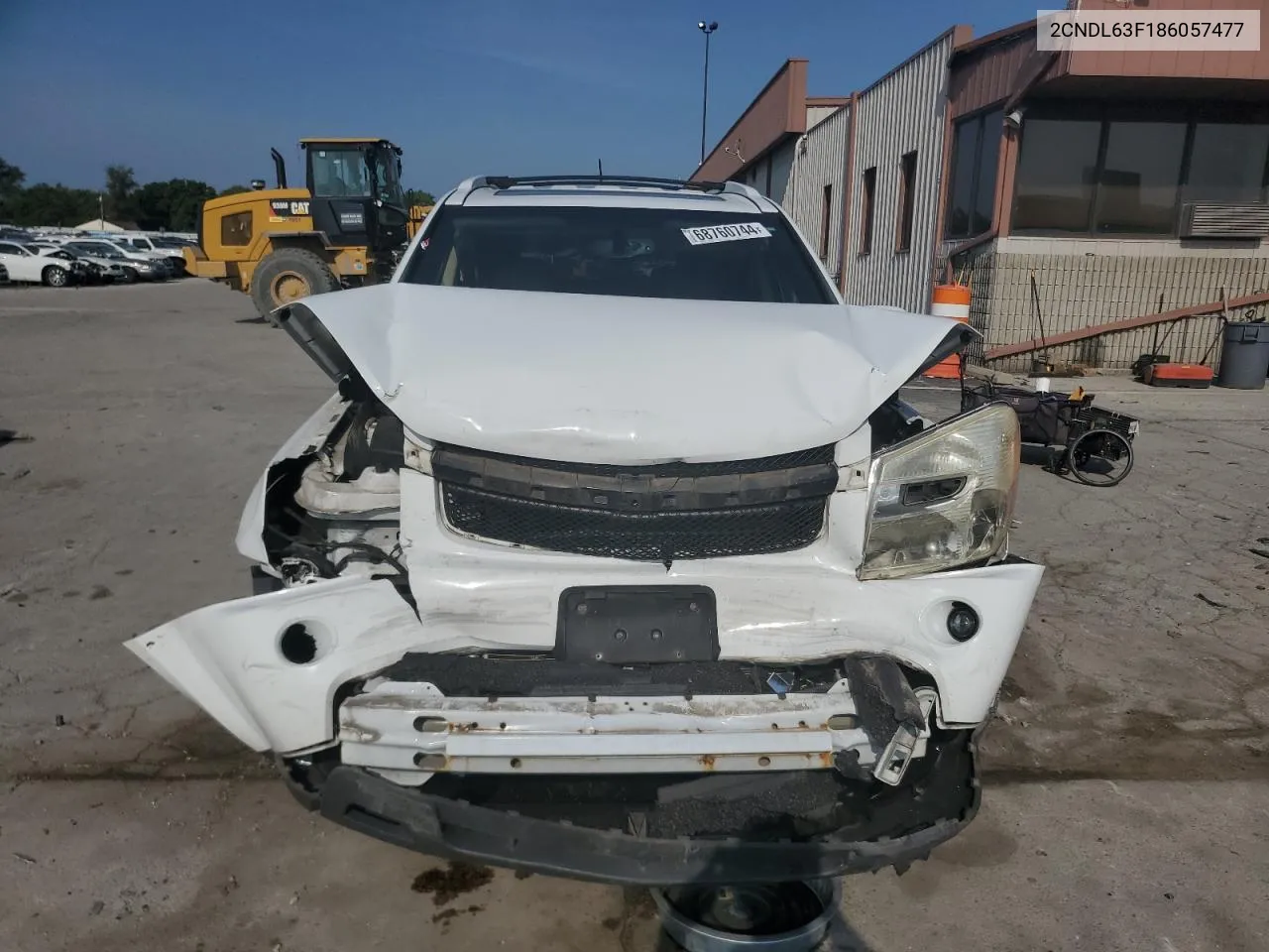 2008 Chevrolet Equinox Lt VIN: 2CNDL63F186057477 Lot: 68760744