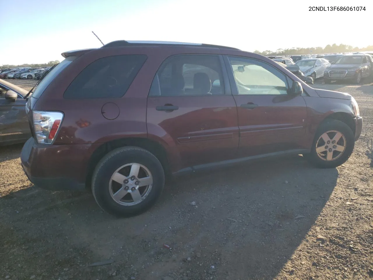 2008 Chevrolet Equinox Ls VIN: 2CNDL13F686061074 Lot: 69501854