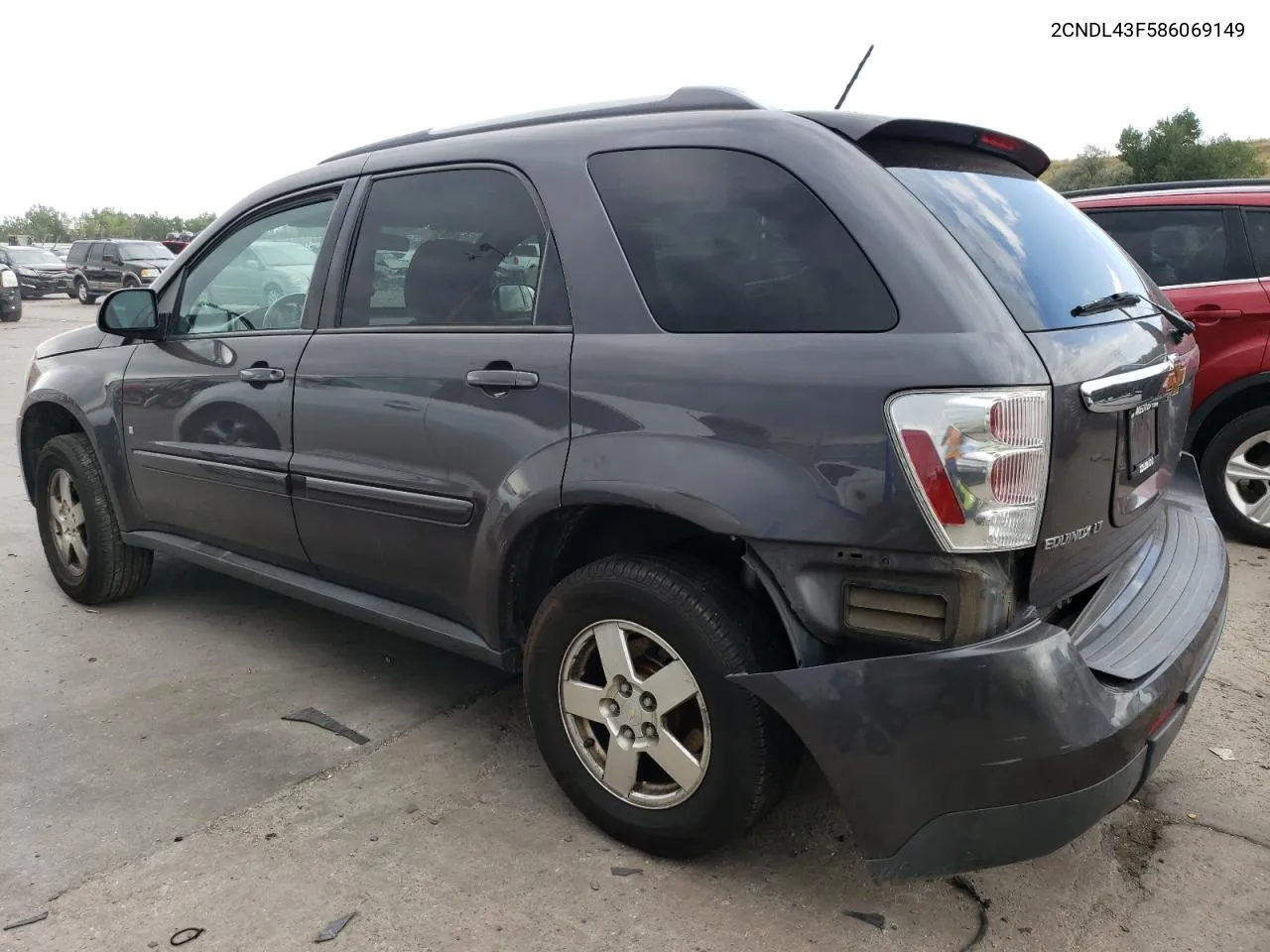 2008 Chevrolet Equinox Lt VIN: 2CNDL43F586069149 Lot: 69716874