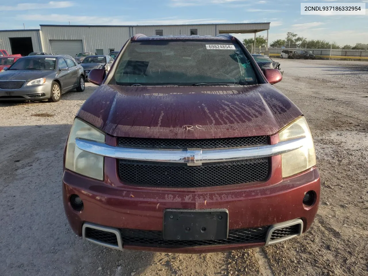 2CNDL937186332954 2008 Chevrolet Equinox Sport