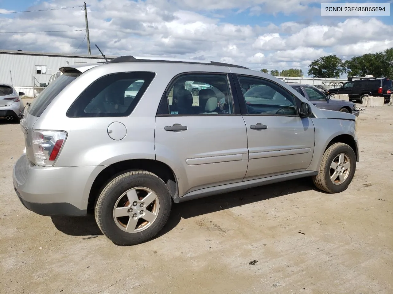 2008 Chevrolet Equinox Ls VIN: 2CNDL23F486065694 Lot: 70262854