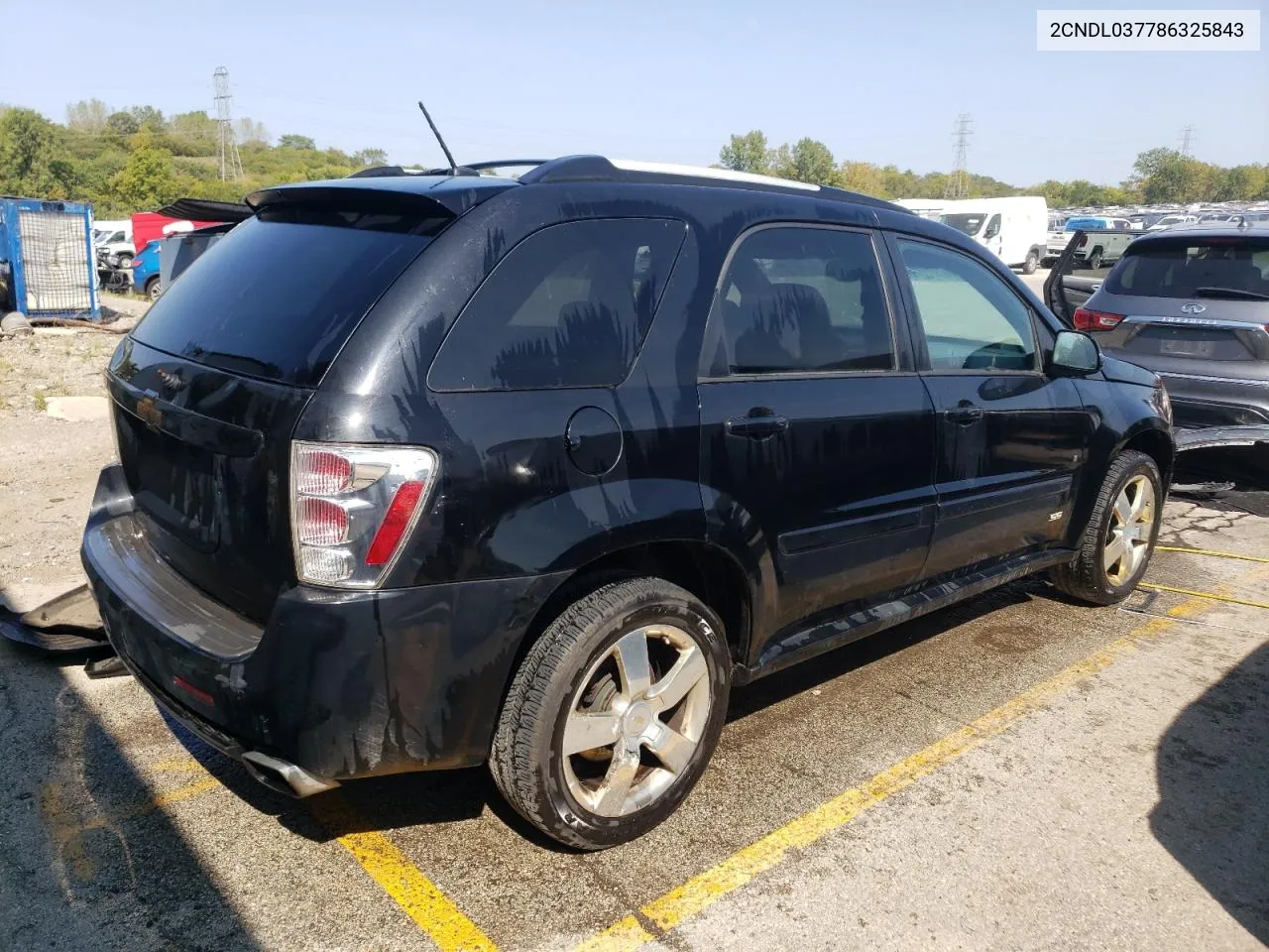 2008 Chevrolet Equinox Sport VIN: 2CNDL037786325843 Lot: 70989274