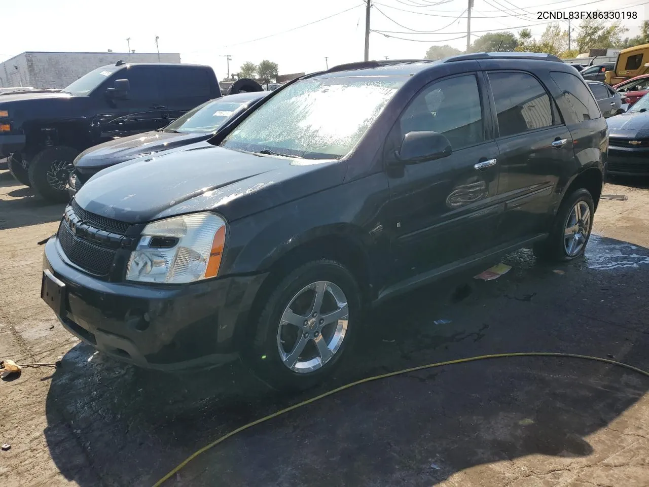 2008 Chevrolet Equinox Ltz VIN: 2CNDL83FX86330198 Lot: 71118944