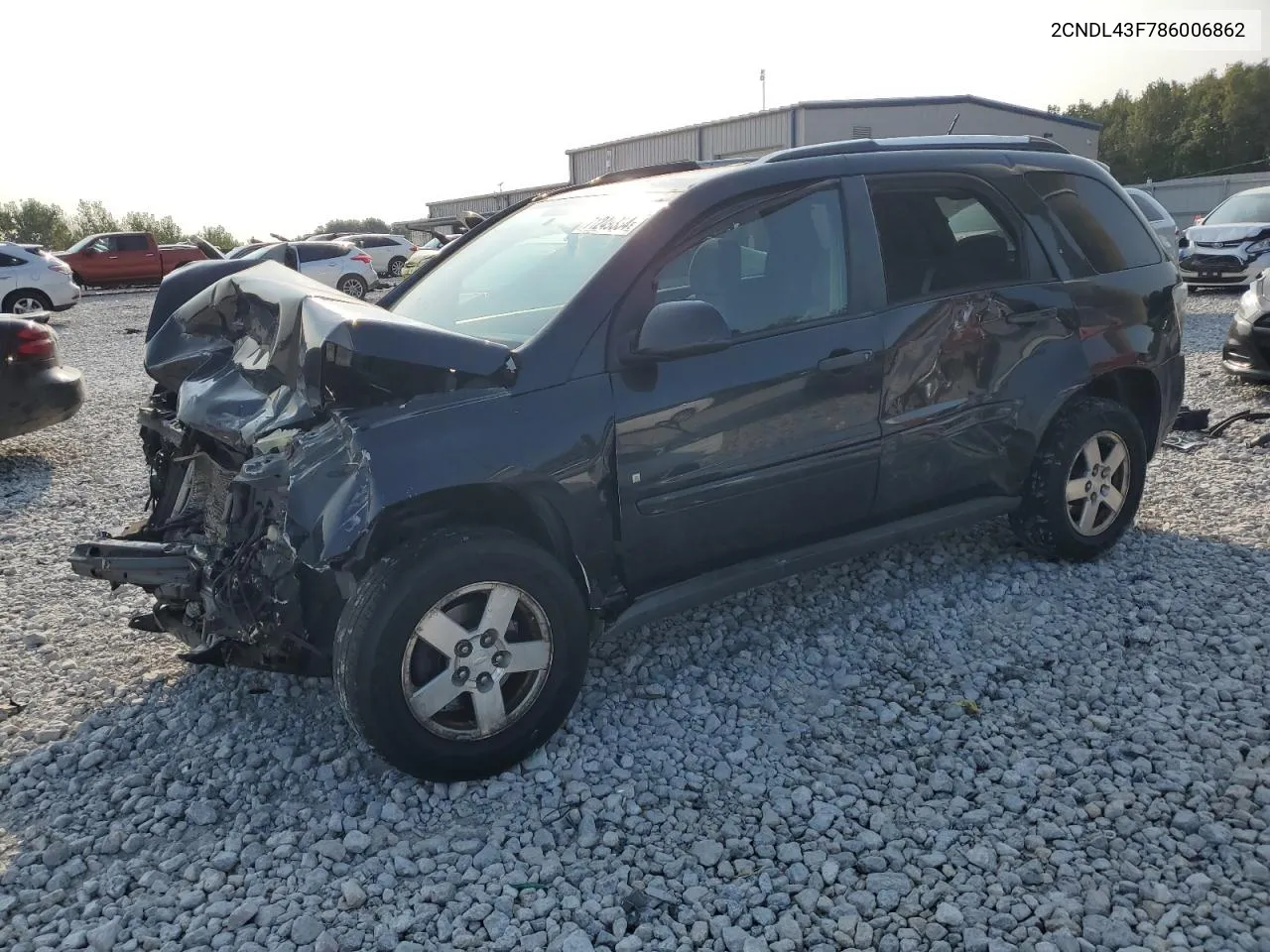 2CNDL43F786006862 2008 Chevrolet Equinox Lt