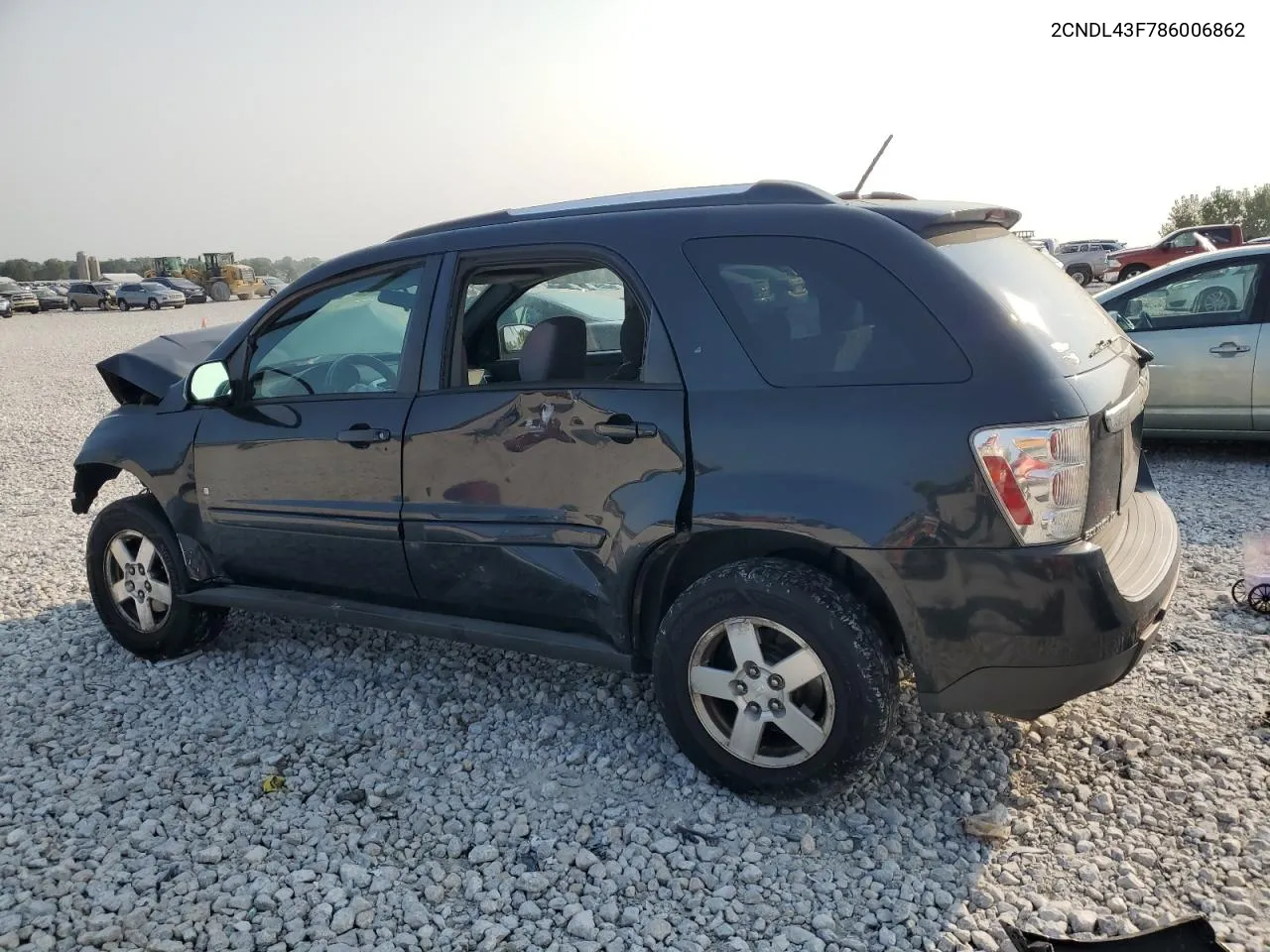 2008 Chevrolet Equinox Lt VIN: 2CNDL43F786006862 Lot: 71249334