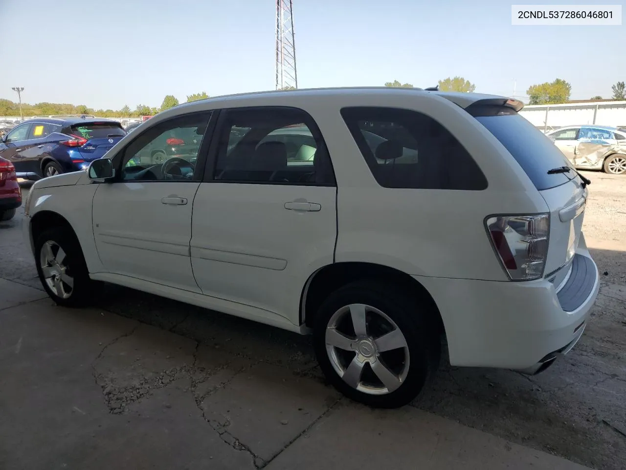 2008 Chevrolet Equinox Sport VIN: 2CNDL537286046801 Lot: 71588954