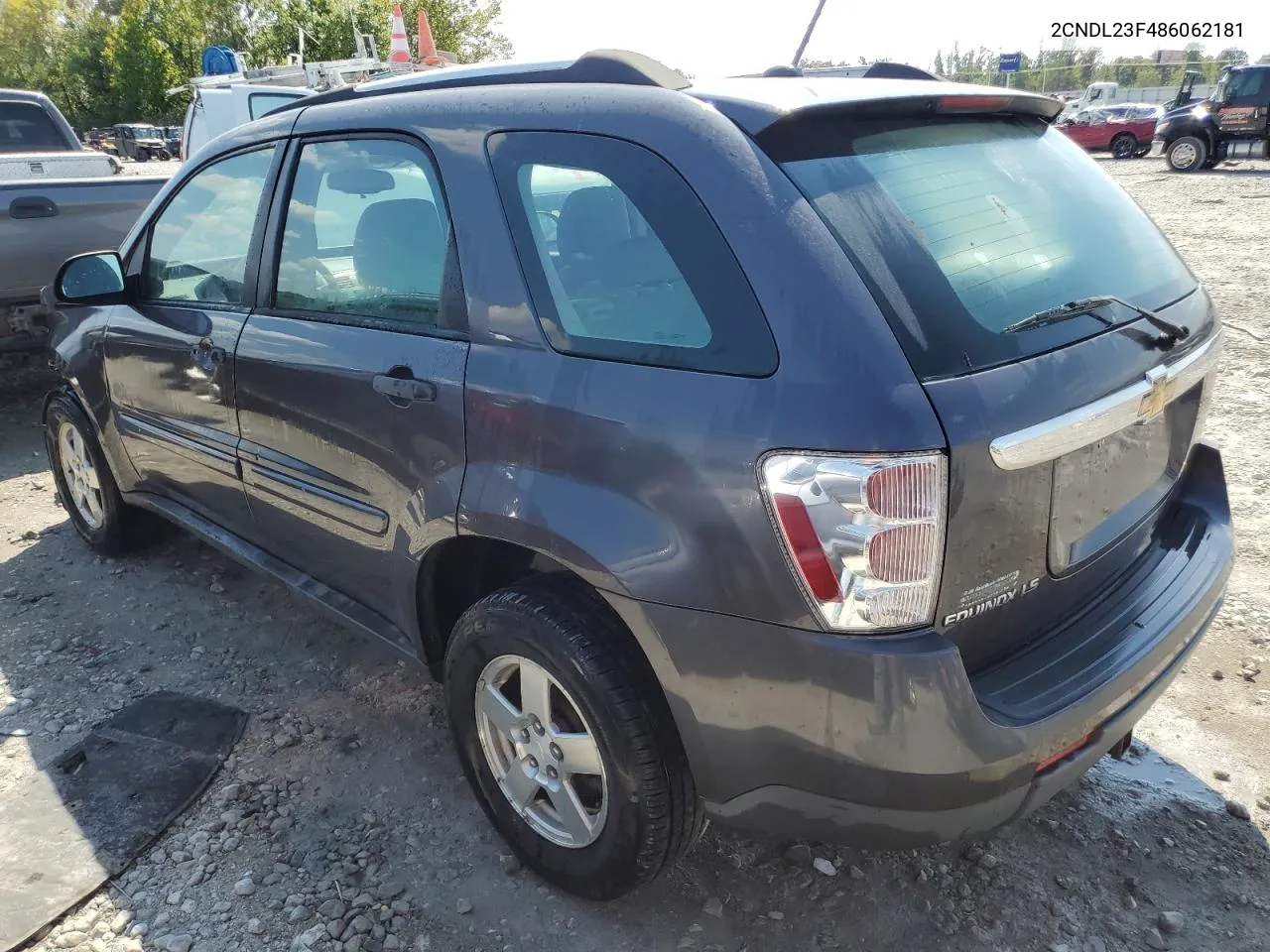 2008 Chevrolet Equinox Ls VIN: 2CNDL23F486062181 Lot: 71632014