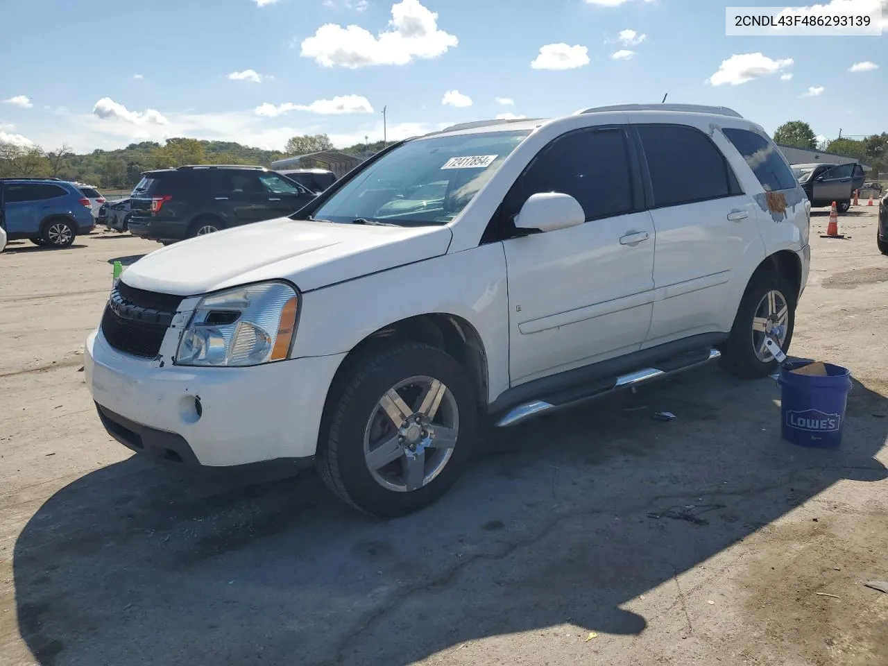 2CNDL43F486293139 2008 Chevrolet Equinox Lt