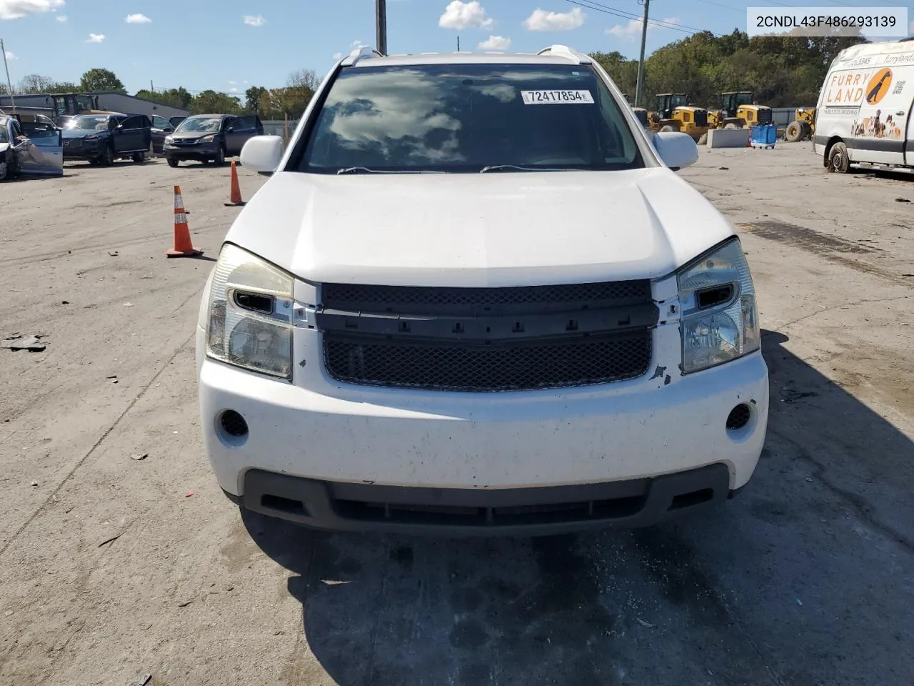 2CNDL43F486293139 2008 Chevrolet Equinox Lt