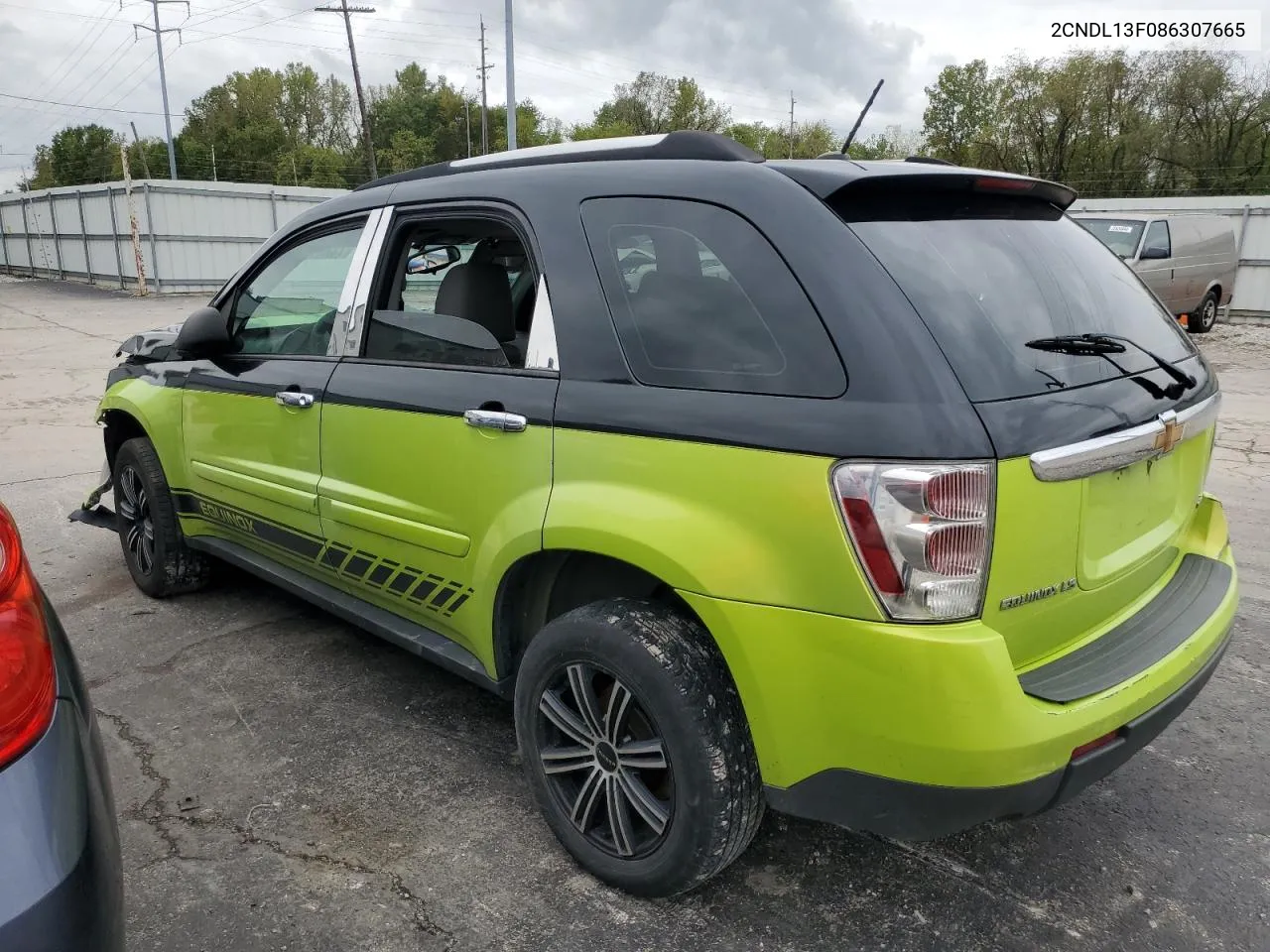 2CNDL13F086307665 2008 Chevrolet Equinox Ls