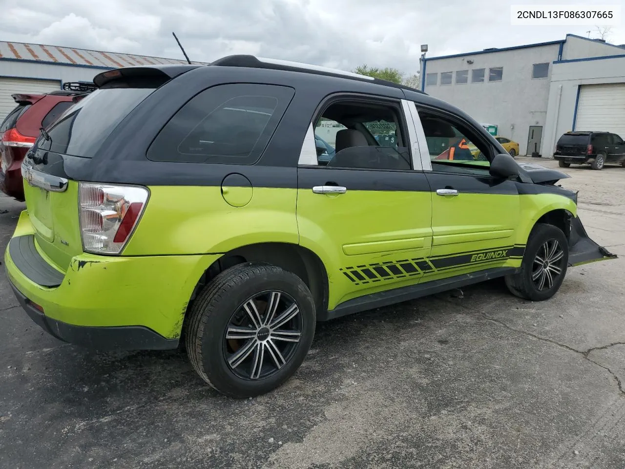 2CNDL13F086307665 2008 Chevrolet Equinox Ls