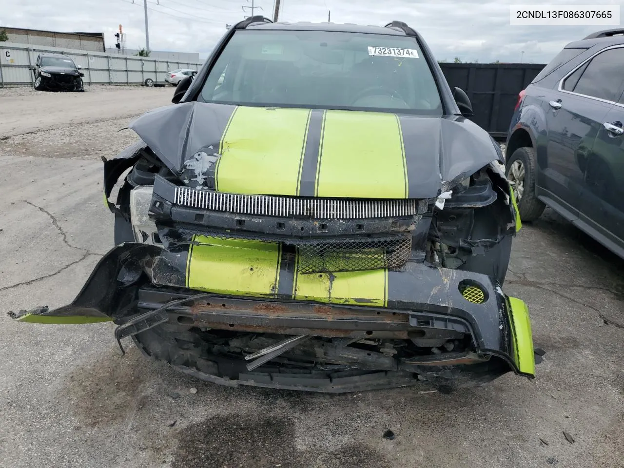 2CNDL13F086307665 2008 Chevrolet Equinox Ls