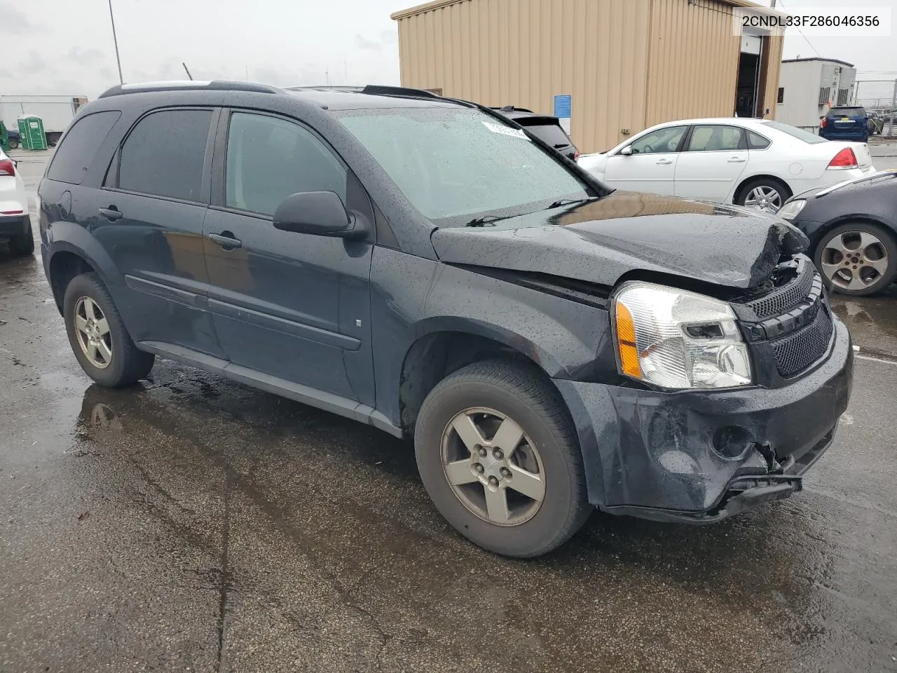 2CNDL33F286046356 2008 Chevrolet Equinox Lt