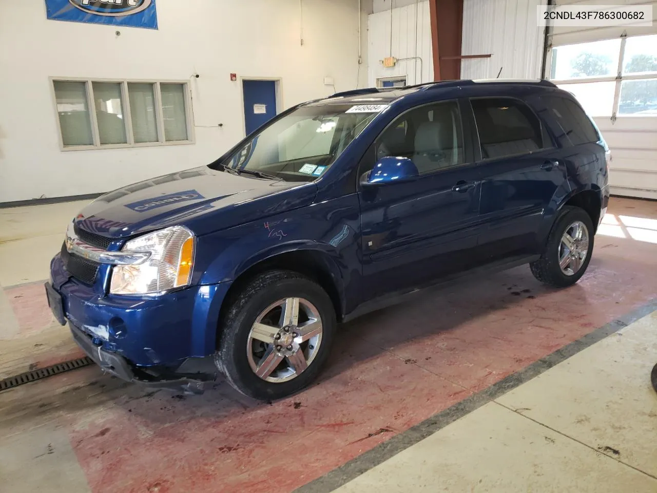 2008 Chevrolet Equinox Lt VIN: 2CNDL43F786300682 Lot: 74498484