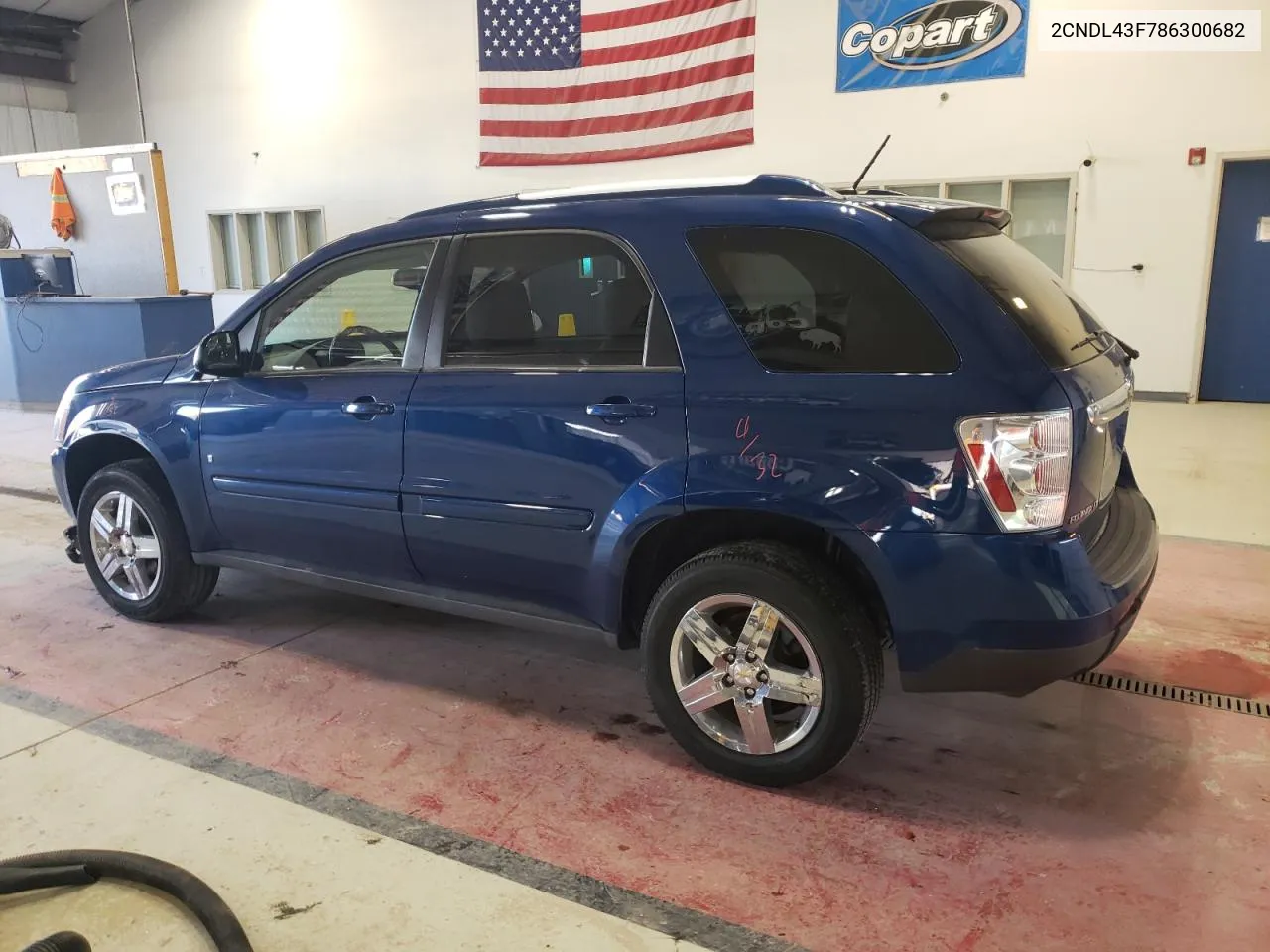 2008 Chevrolet Equinox Lt VIN: 2CNDL43F786300682 Lot: 74498484