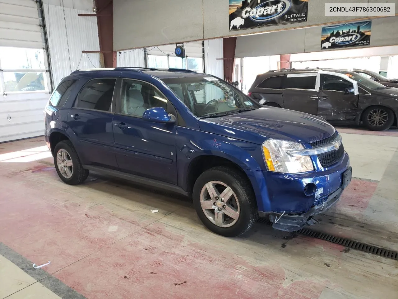 2008 Chevrolet Equinox Lt VIN: 2CNDL43F786300682 Lot: 74498484