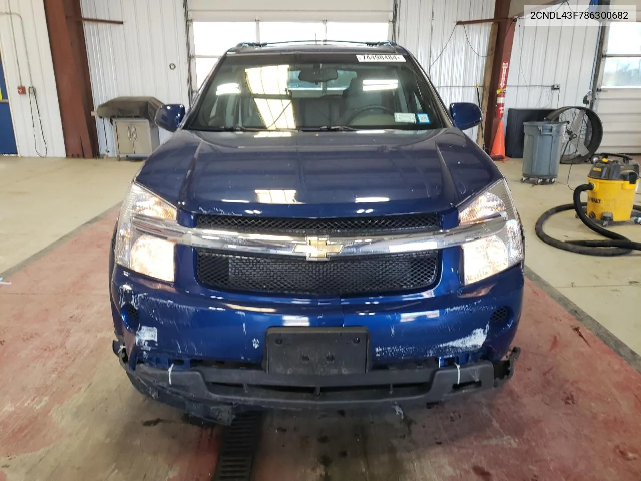 2008 Chevrolet Equinox Lt VIN: 2CNDL43F786300682 Lot: 74498484