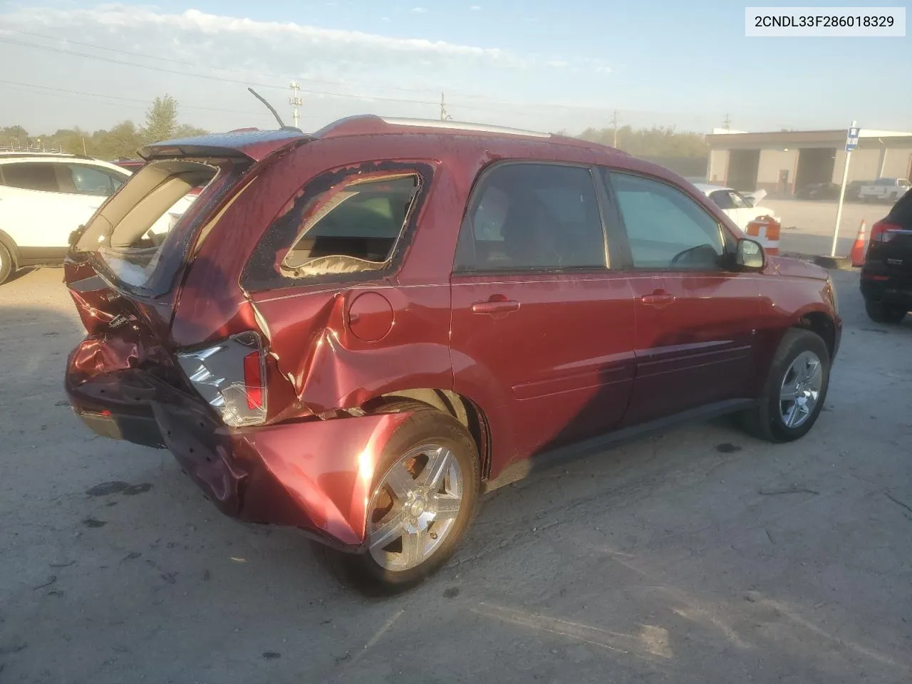 2CNDL33F286018329 2008 Chevrolet Equinox Lt