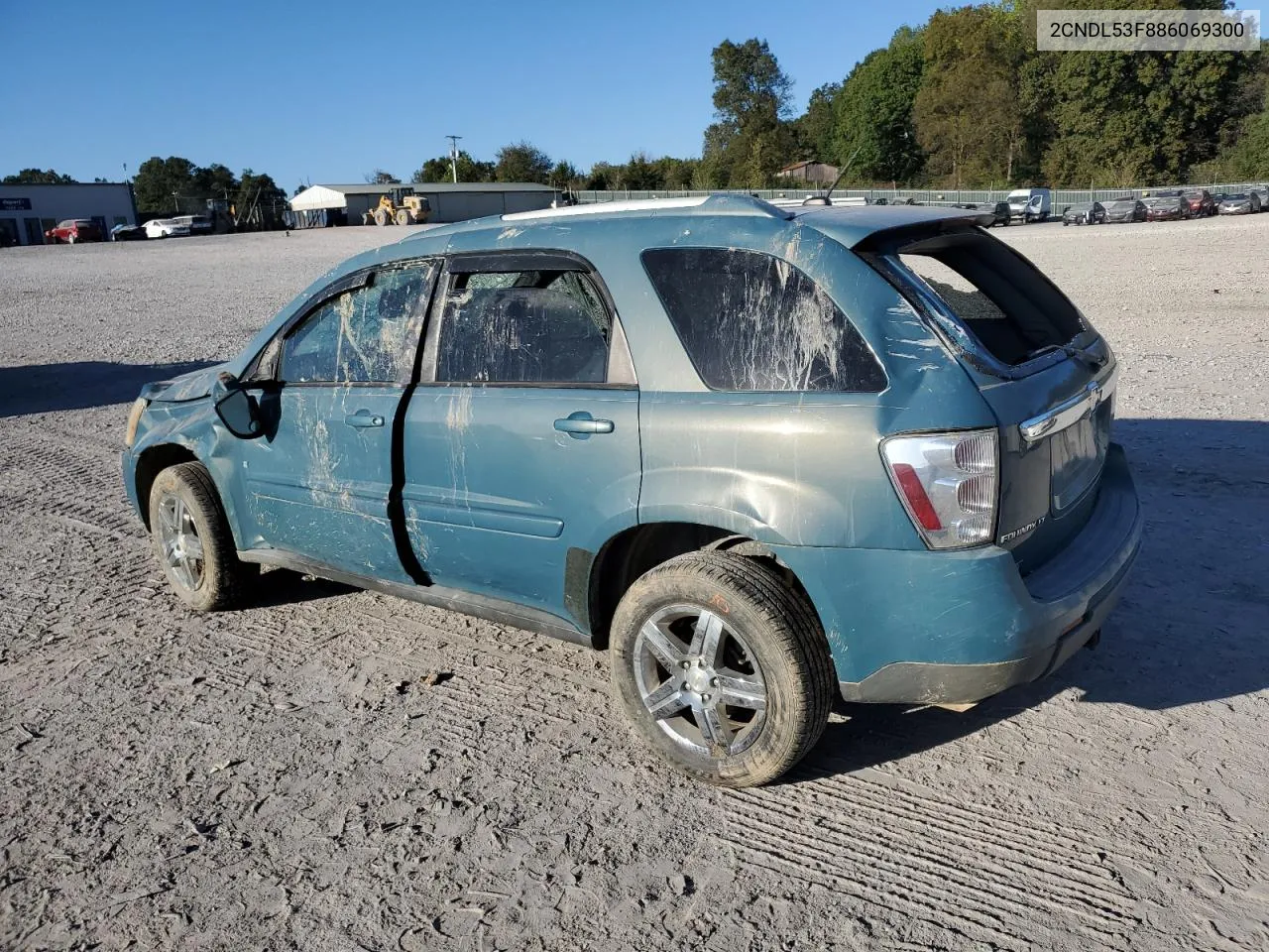 2008 Chevrolet Equinox Lt VIN: 2CNDL53F886069300 Lot: 75475164