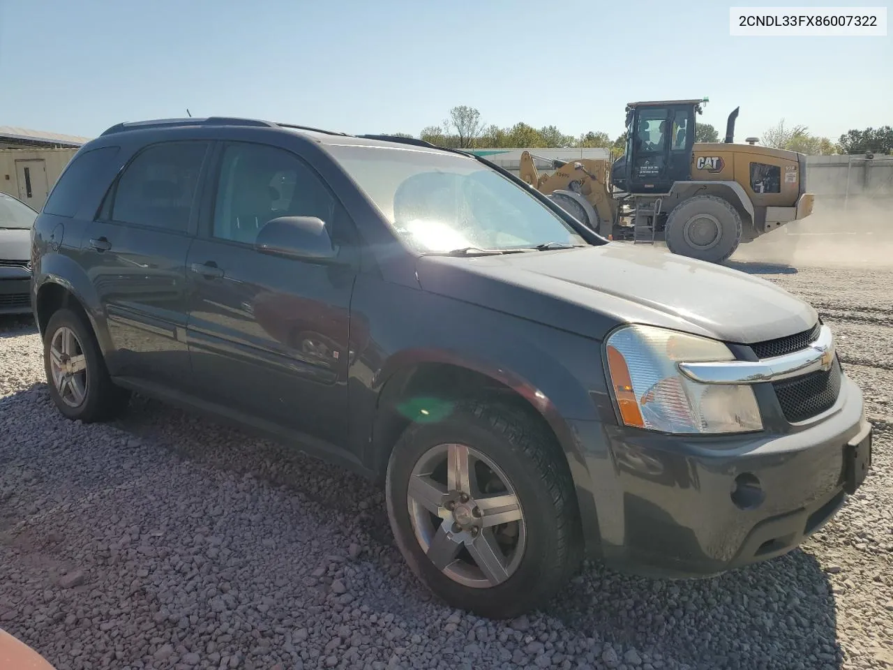 2008 Chevrolet Equinox Lt VIN: 2CNDL33FX86007322 Lot: 75774044