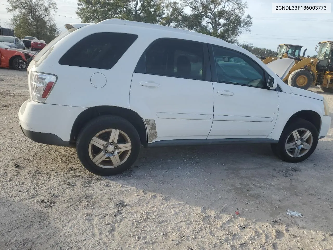 2008 Chevrolet Equinox Lt VIN: 2CNDL33F186003773 Lot: 77026764