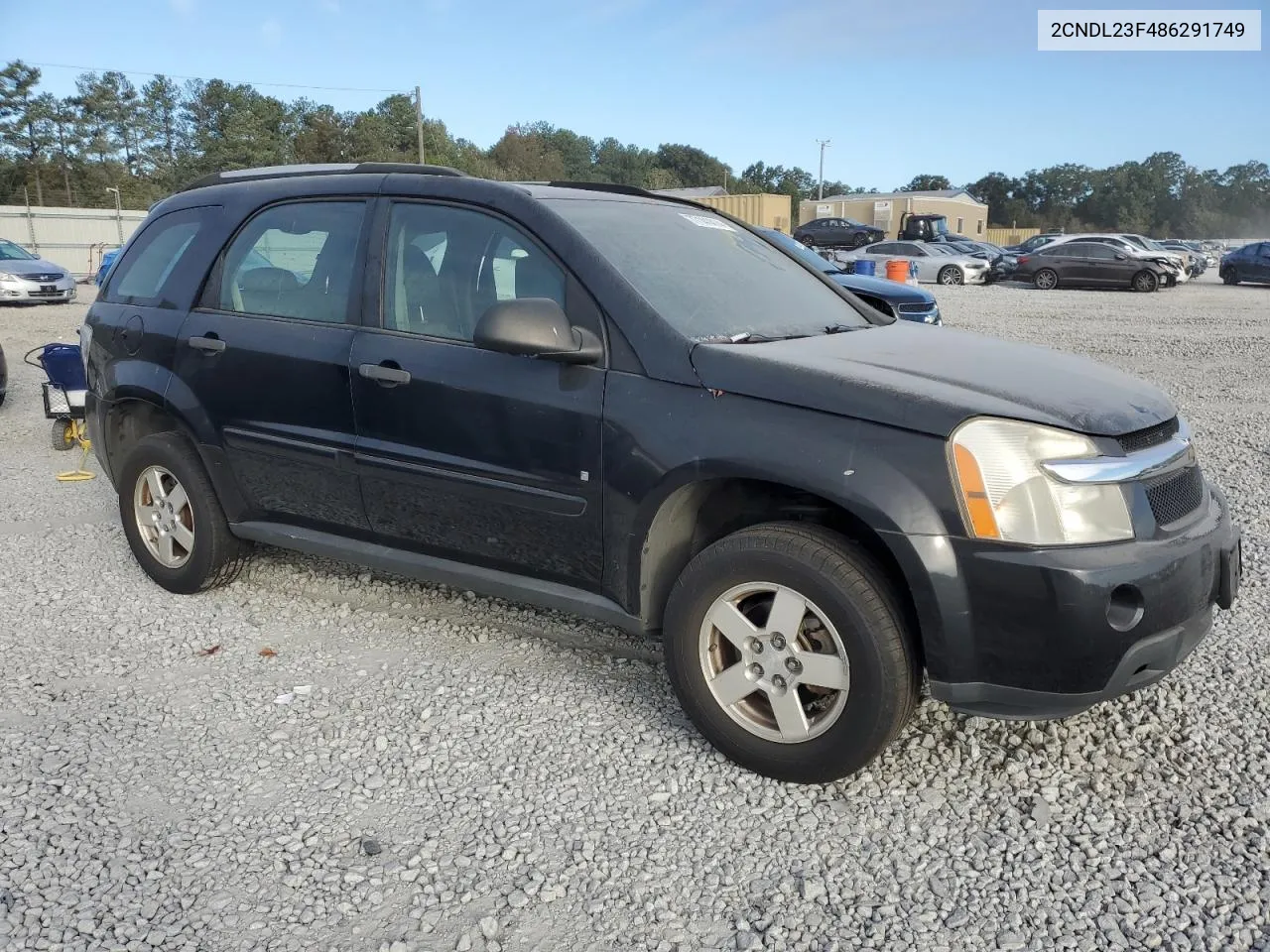 2008 Chevrolet Equinox Ls VIN: 2CNDL23F486291749 Lot: 77141414