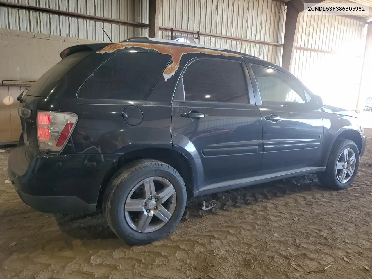 2008 Chevrolet Equinox Lt VIN: 2CNDL53F386305982 Lot: 77828434