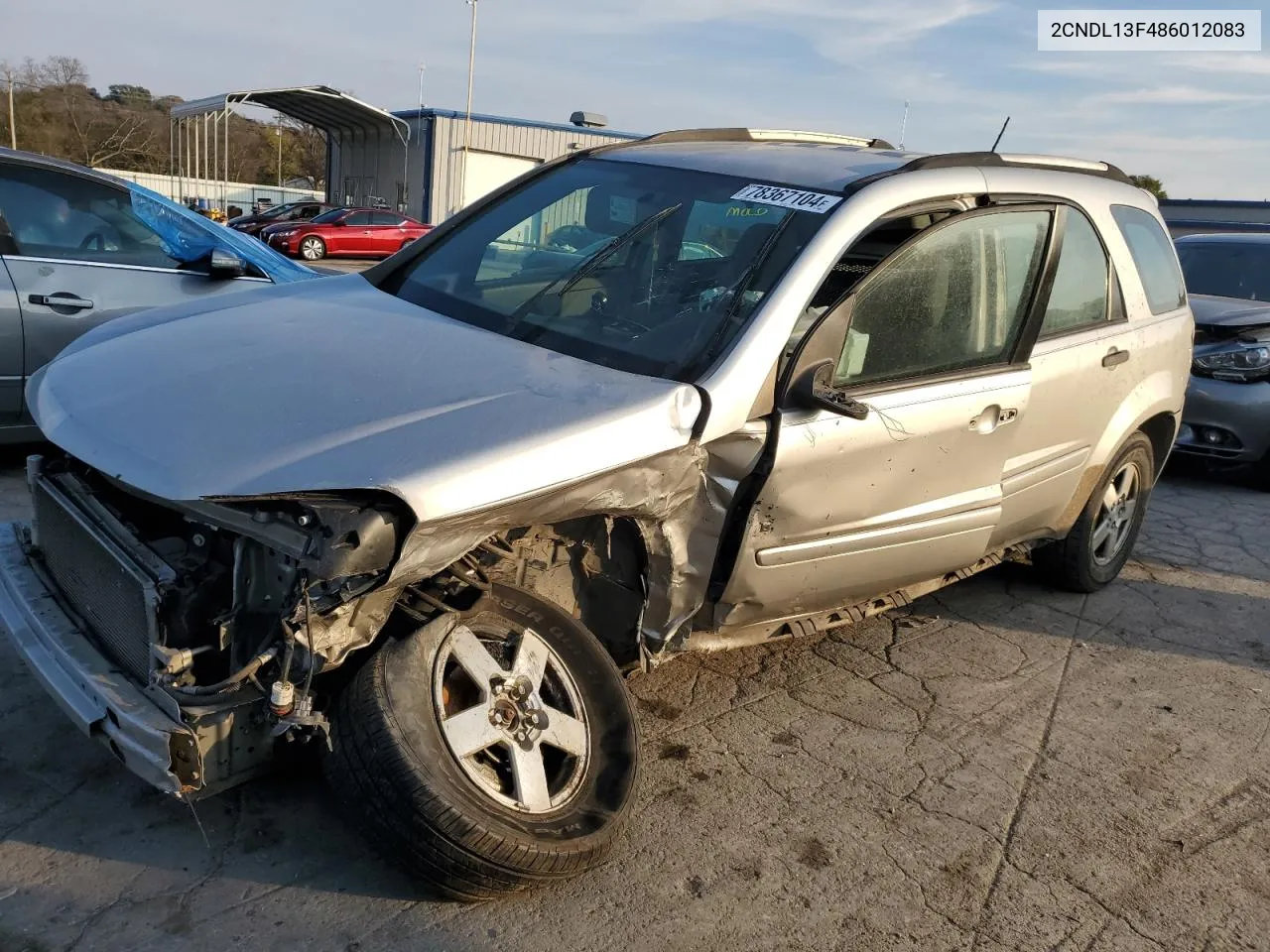 2CNDL13F486012083 2008 Chevrolet Equinox Ls