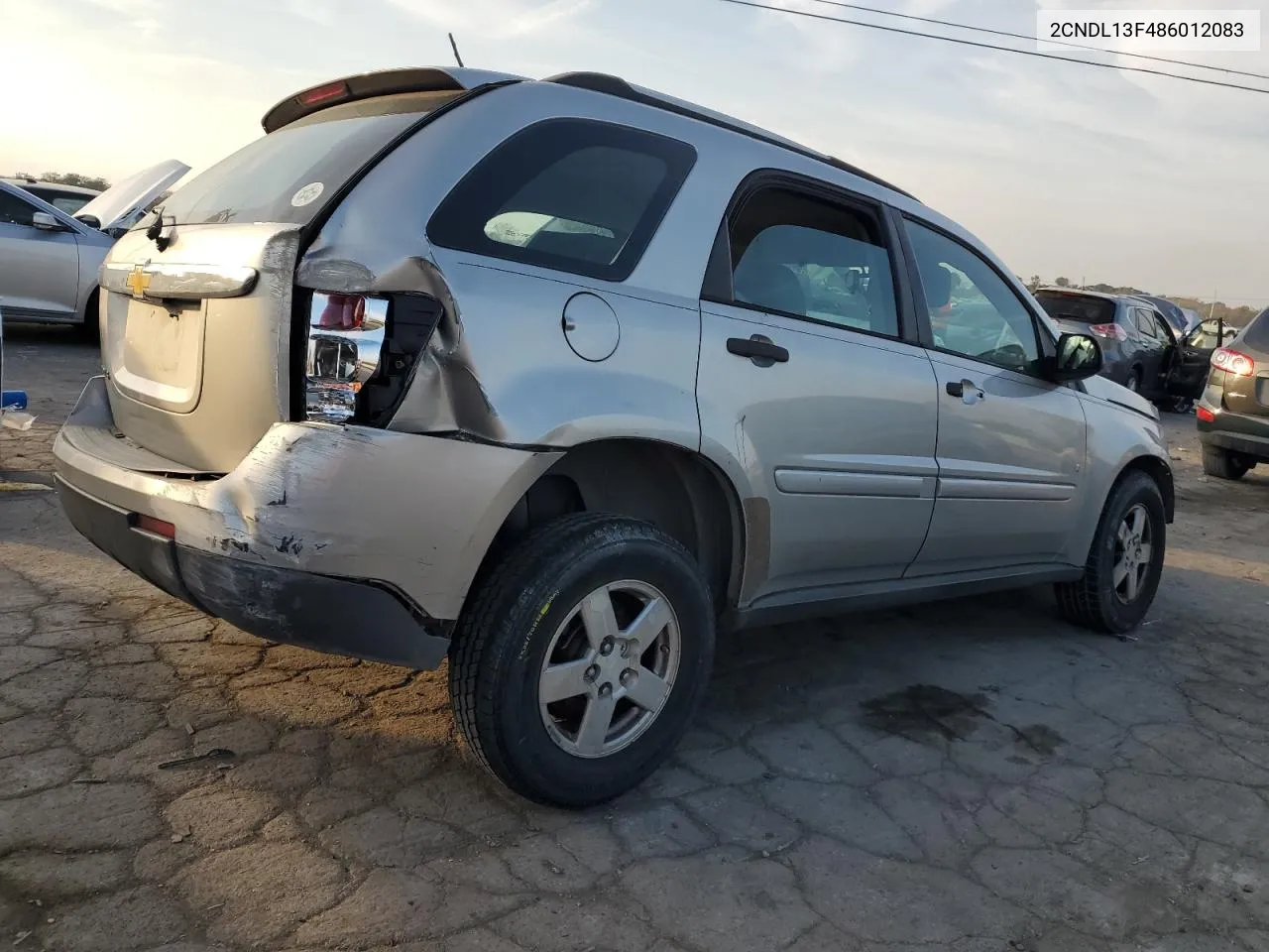 2008 Chevrolet Equinox Ls VIN: 2CNDL13F486012083 Lot: 78367104