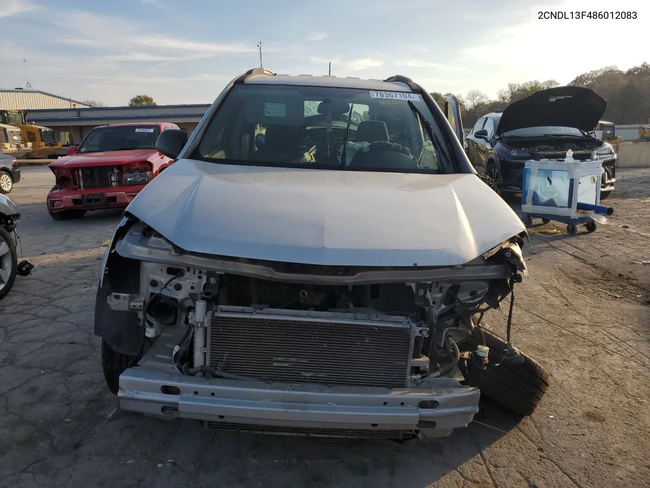 2CNDL13F486012083 2008 Chevrolet Equinox Ls