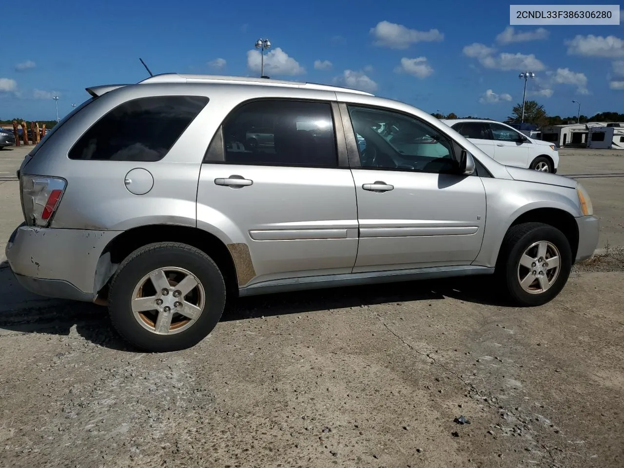 2008 Chevrolet Equinox Lt VIN: 2CNDL33F386306280 Lot: 78712874