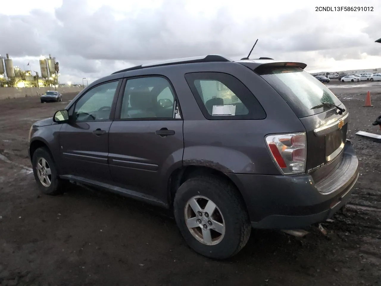 2008 Chevrolet Equinox Ls VIN: 2CNDL13F586291012 Lot: 78741363