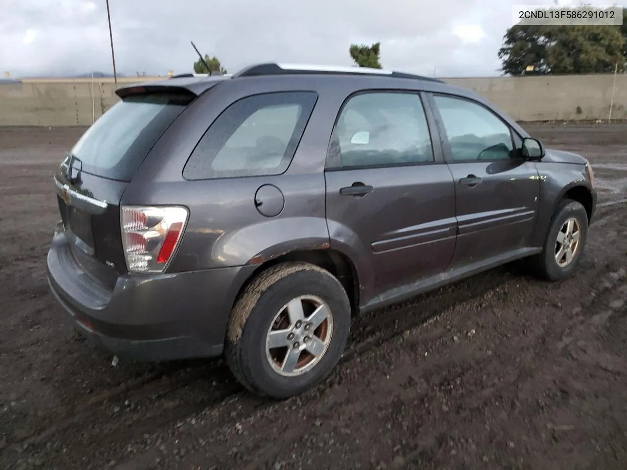 2008 Chevrolet Equinox Ls VIN: 2CNDL13F586291012 Lot: 78741363