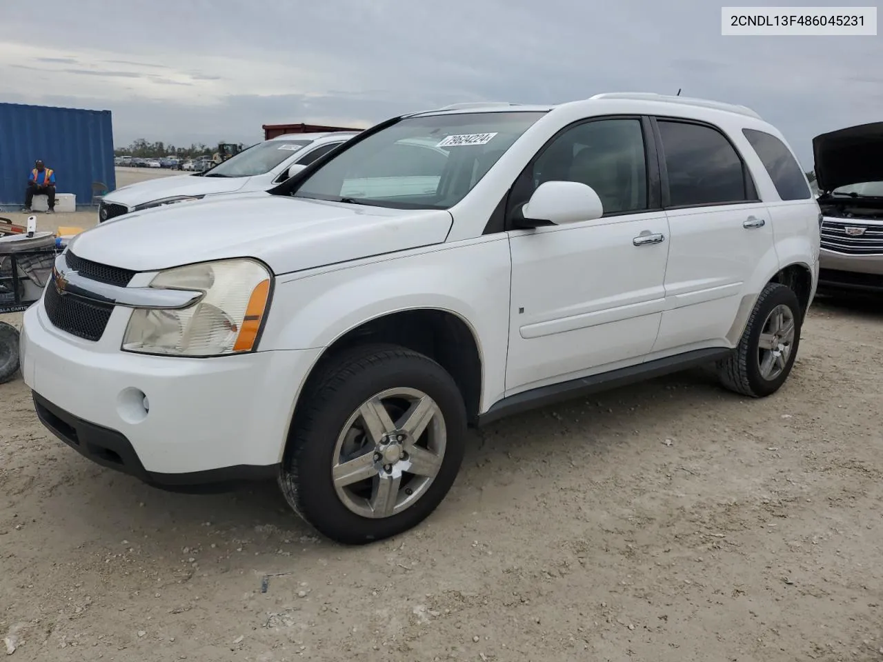 2008 Chevrolet Equinox Ls VIN: 2CNDL13F486045231 Lot: 79624224