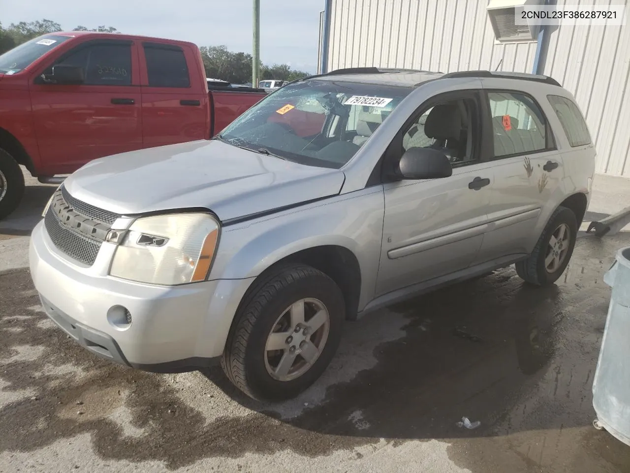 2008 Chevrolet Equinox Ls VIN: 2CNDL23F386287921 Lot: 79782234