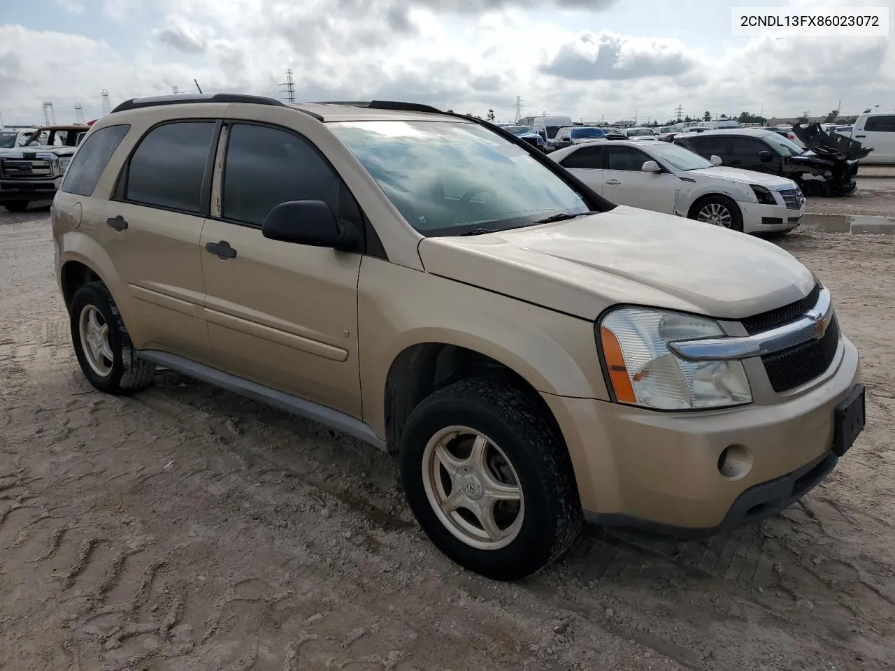 2008 Chevrolet Equinox Ls VIN: 2CNDL13FX86023072 Lot: 79892994