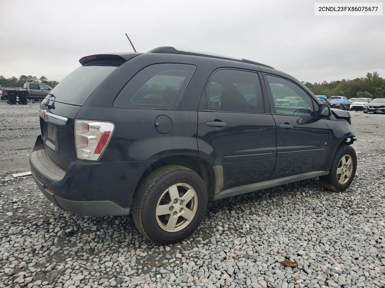 2008 Chevrolet Equinox Ls VIN: 2CNDL23FX86075677 Lot: 80251074