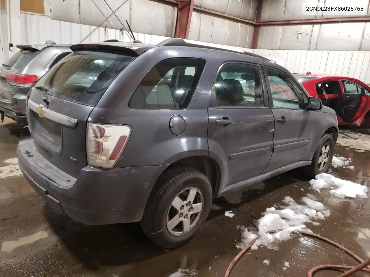 2008 Chevrolet Equinox Ls VIN: 2CNDL23FX86025765 Lot: 80511744