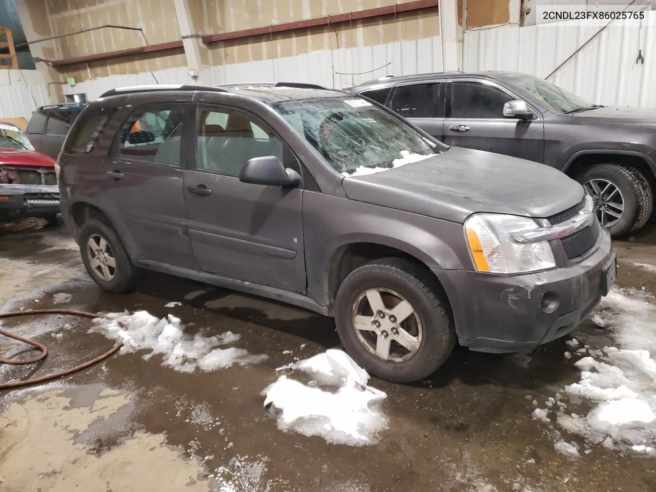 2008 Chevrolet Equinox Ls VIN: 2CNDL23FX86025765 Lot: 80511744