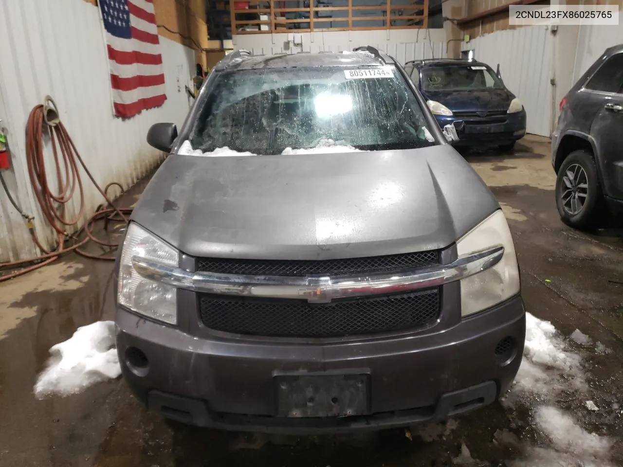 2008 Chevrolet Equinox Ls VIN: 2CNDL23FX86025765 Lot: 80511744