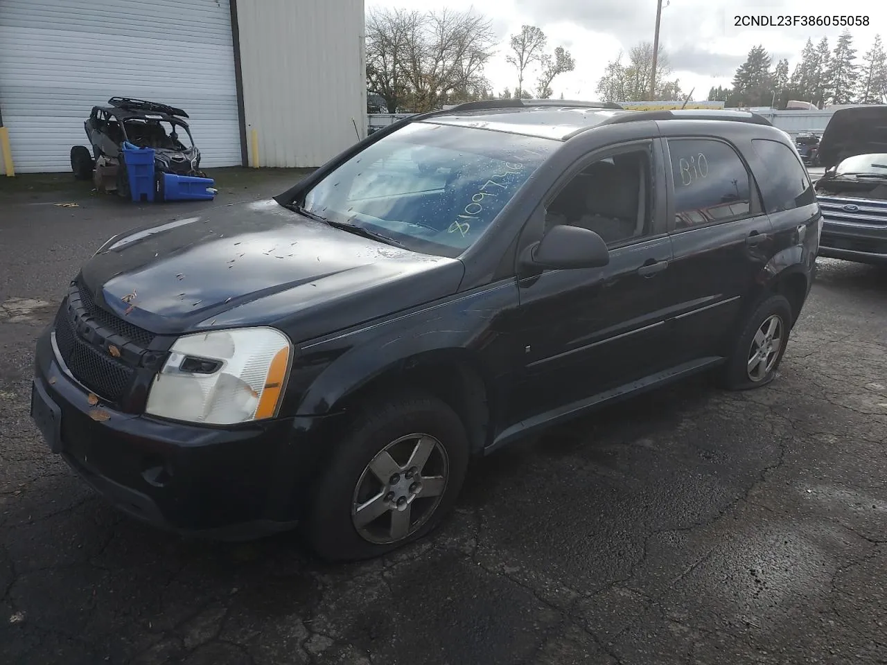 2008 Chevrolet Equinox Ls VIN: 2CNDL23F386055058 Lot: 81097464