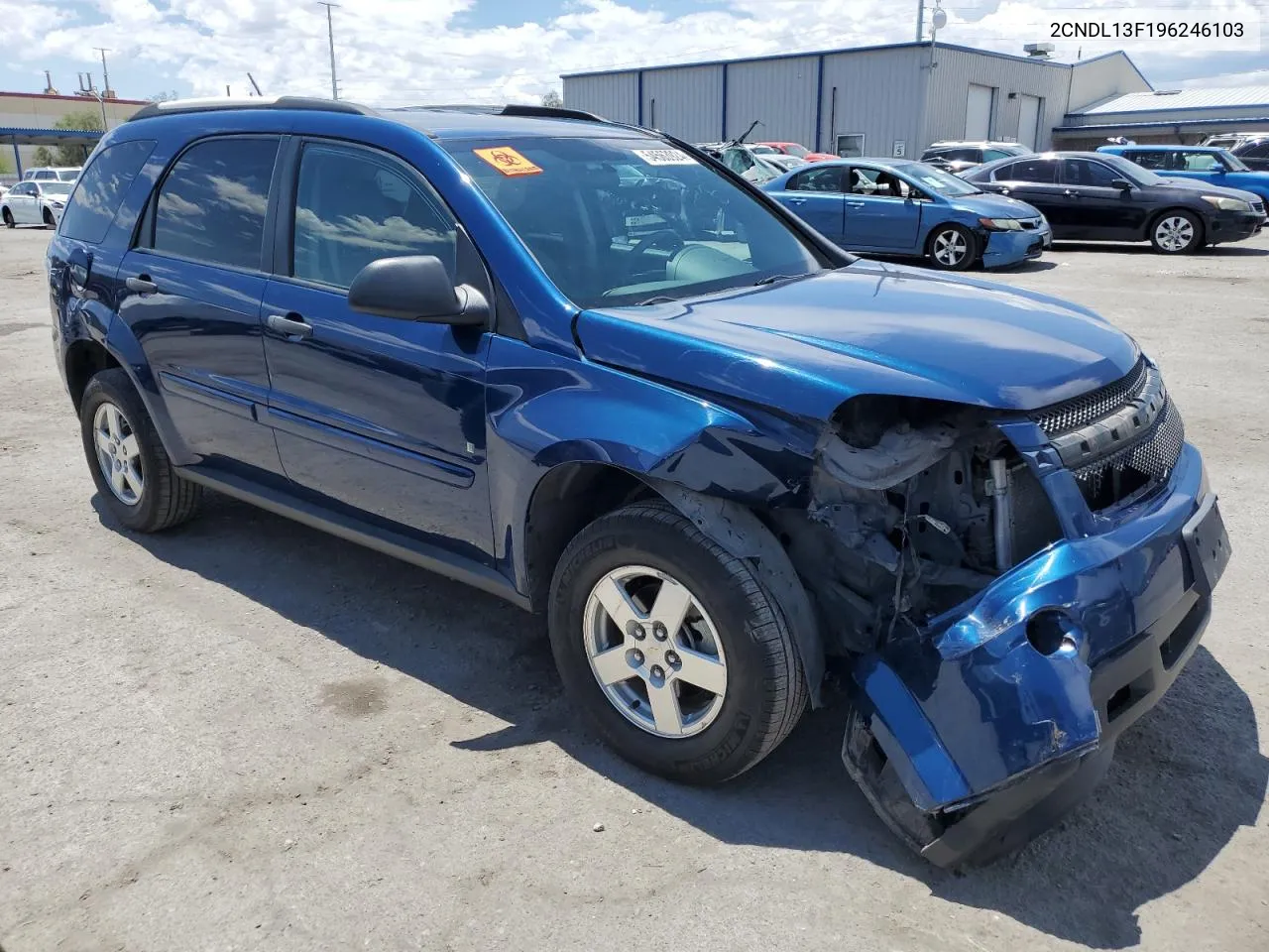 2009 Chevrolet Equinox Ls VIN: 2CNDL13F196246103 Lot: 54563924