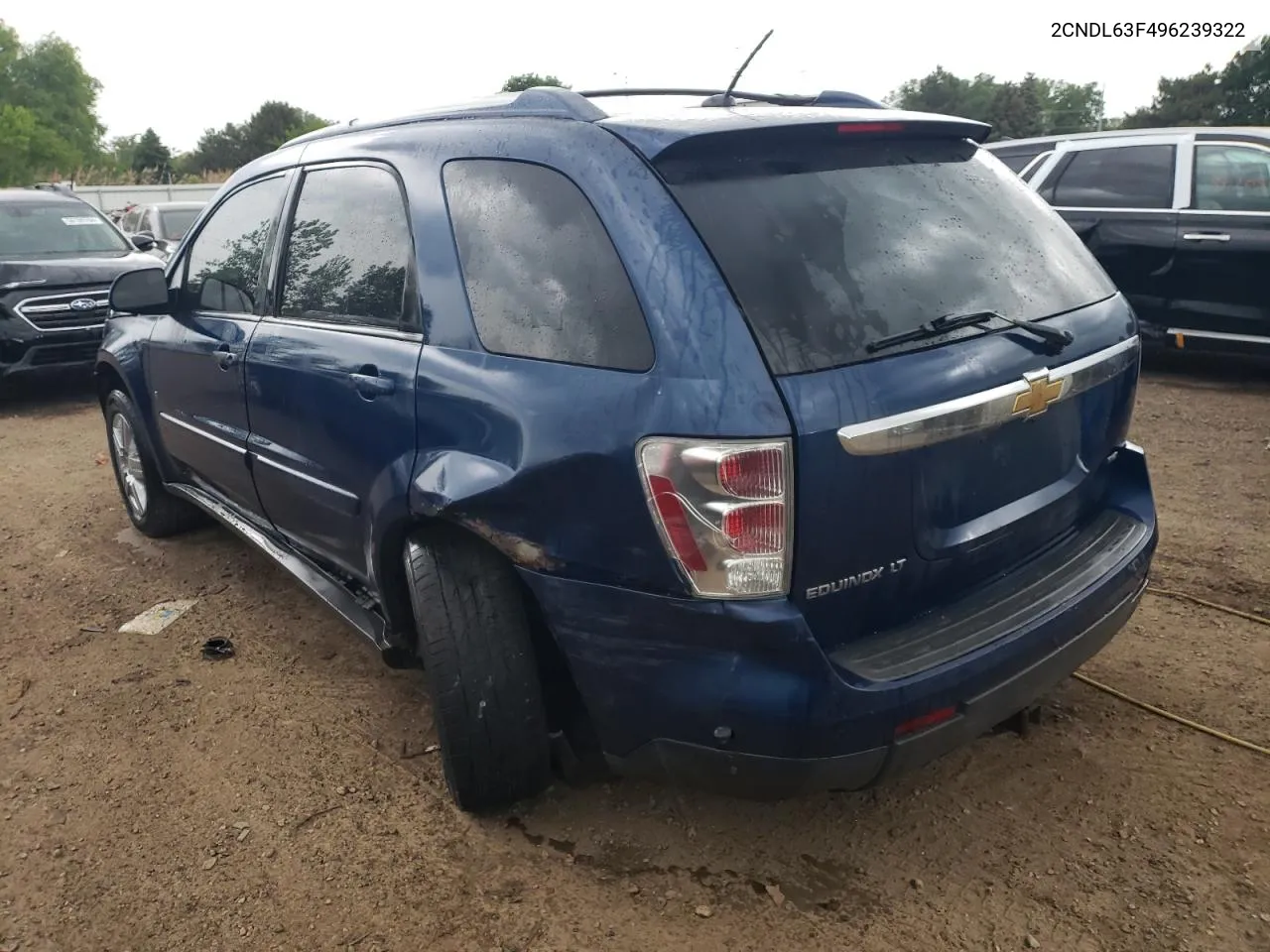 2009 Chevrolet Equinox Lt VIN: 2CNDL63F496239322 Lot: 56226484