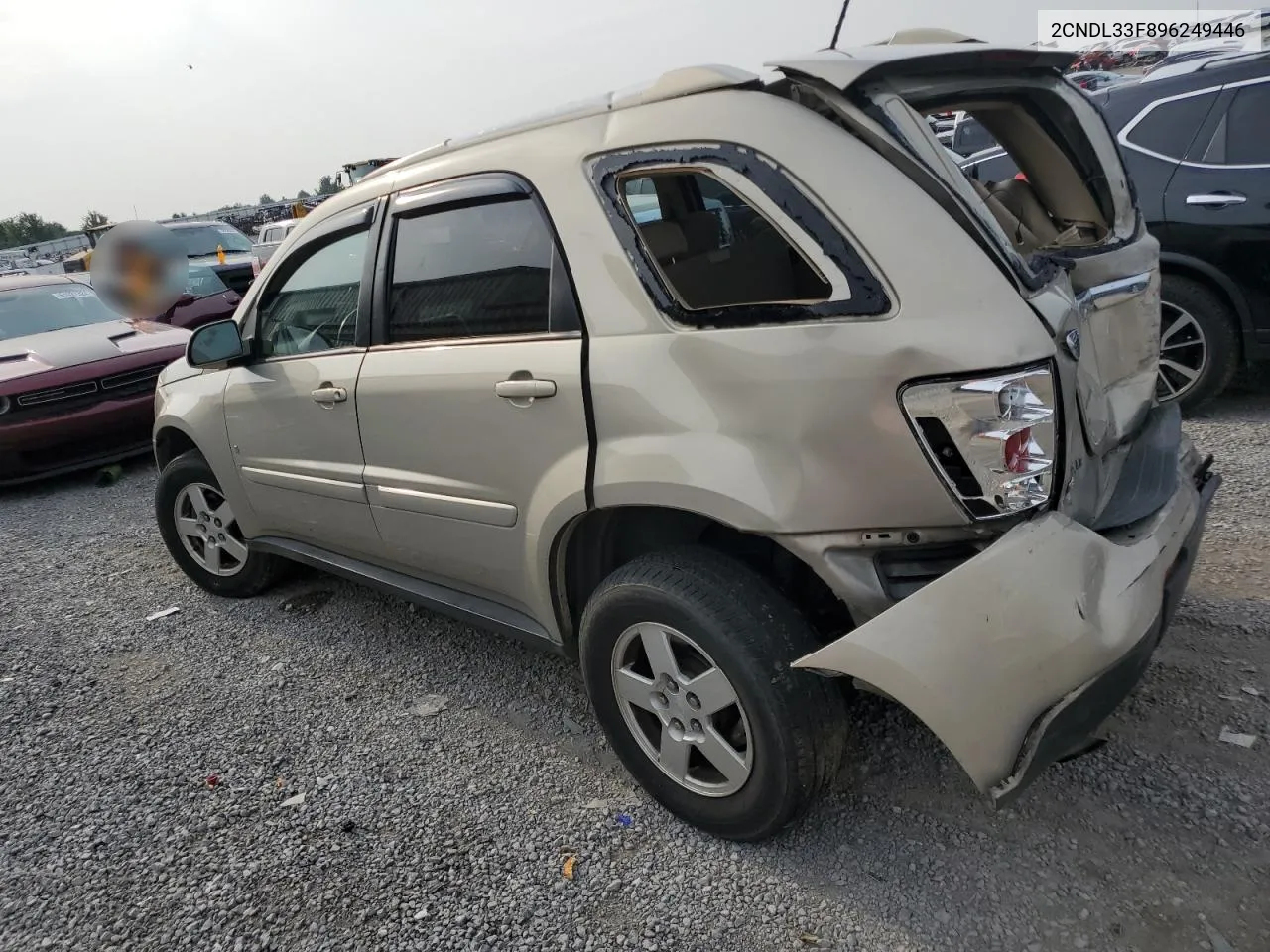 2009 Chevrolet Equinox Lt VIN: 2CNDL33F896249446 Lot: 64876824