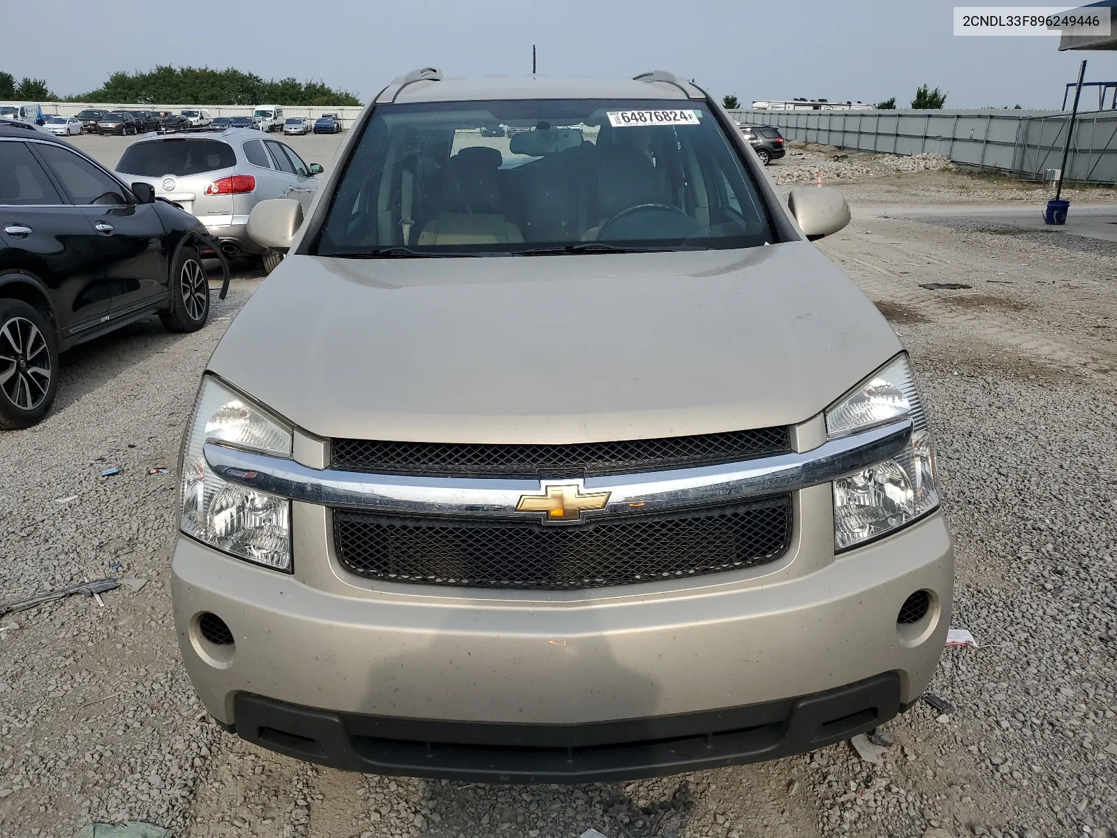 2009 Chevrolet Equinox Lt VIN: 2CNDL33F896249446 Lot: 64876824