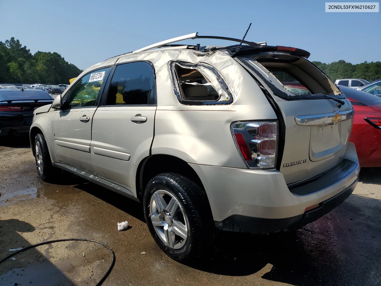 2009 Chevrolet Equinox Lt VIN: 2CNDL53FX96210627 Lot: 66512724