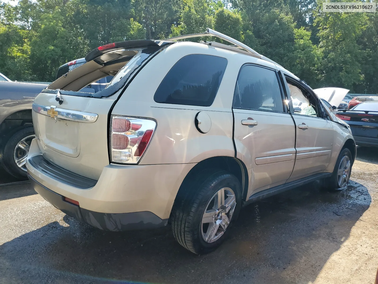 2009 Chevrolet Equinox Lt VIN: 2CNDL53FX96210627 Lot: 66512724