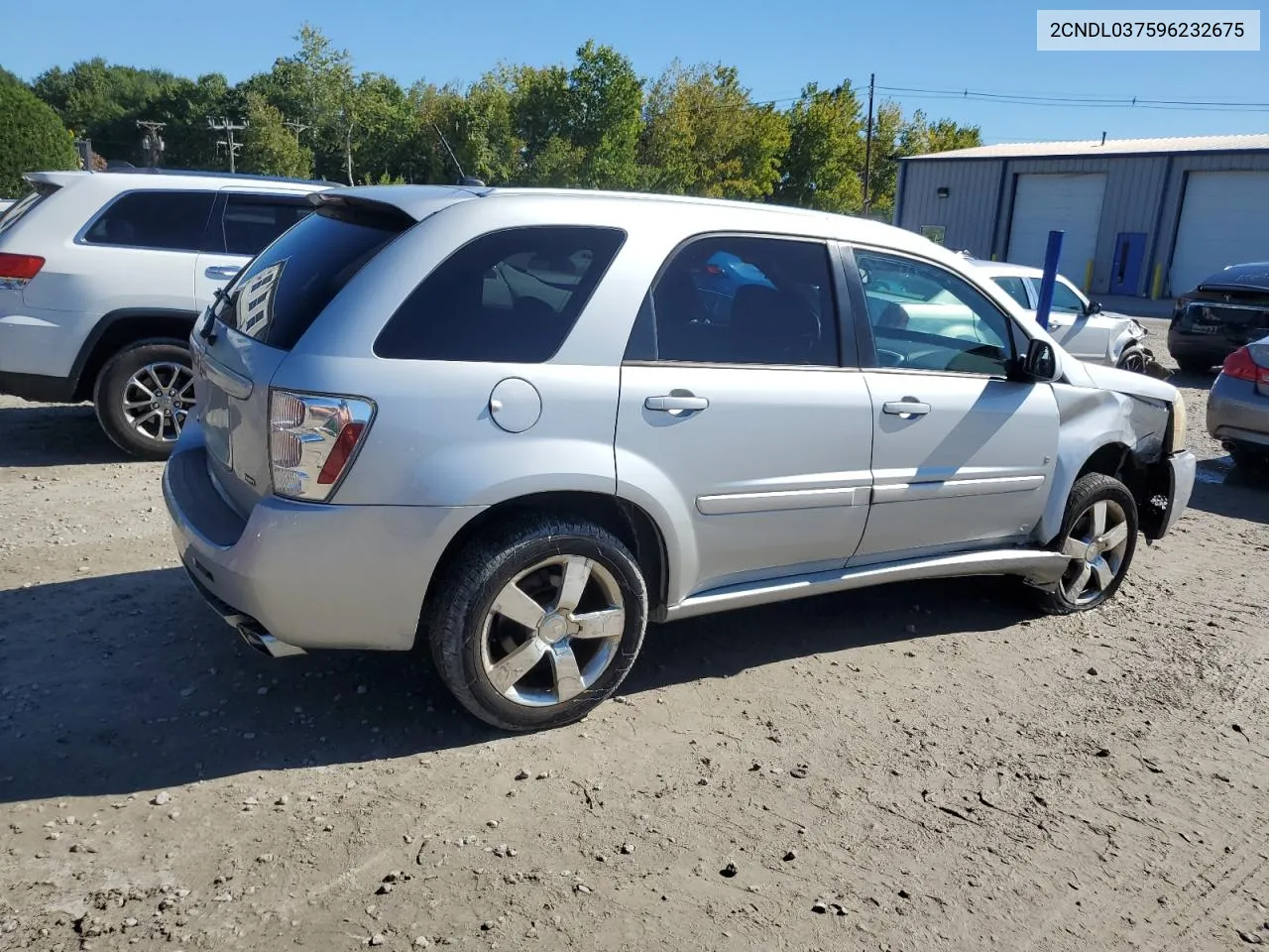 2009 Chevrolet Equinox Sport VIN: 2CNDL037596232675 Lot: 73381864