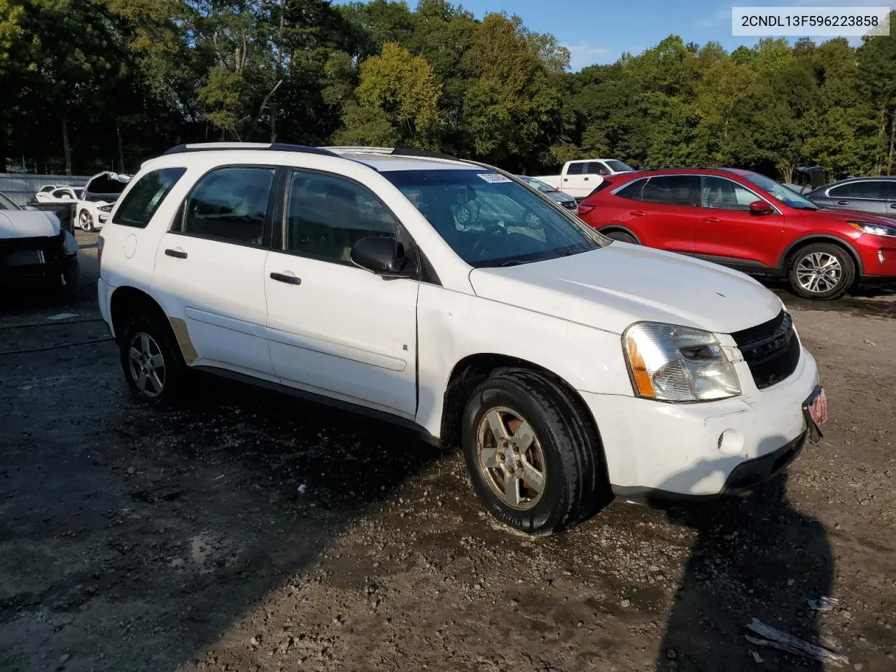 2009 Chevrolet Equinox Ls VIN: 2CNDL13F596223858 Lot: 76355954